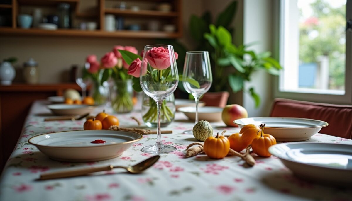 Comment la nappe sur mesure s'impose comme l'incontournable des tables familiales