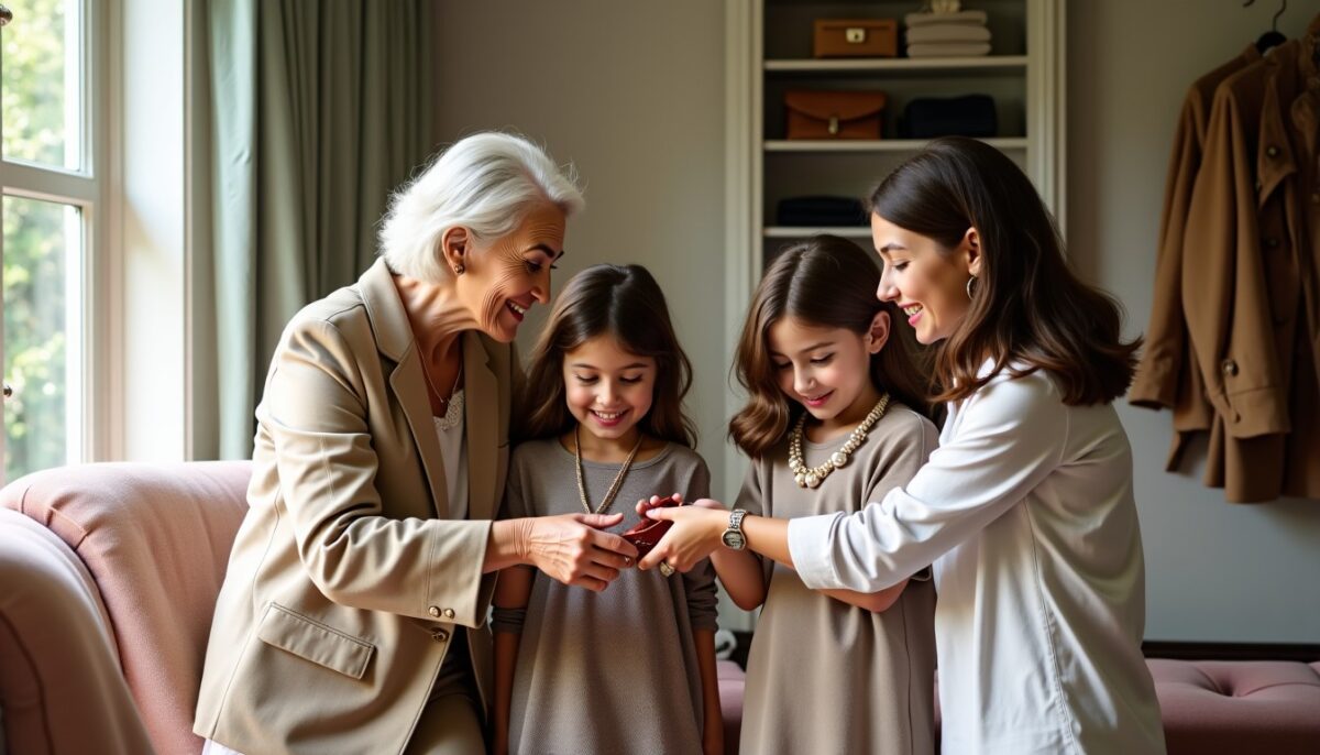 L’art du vestiaire en partage : l’élégance qui unit mères et enfants à travers les générations