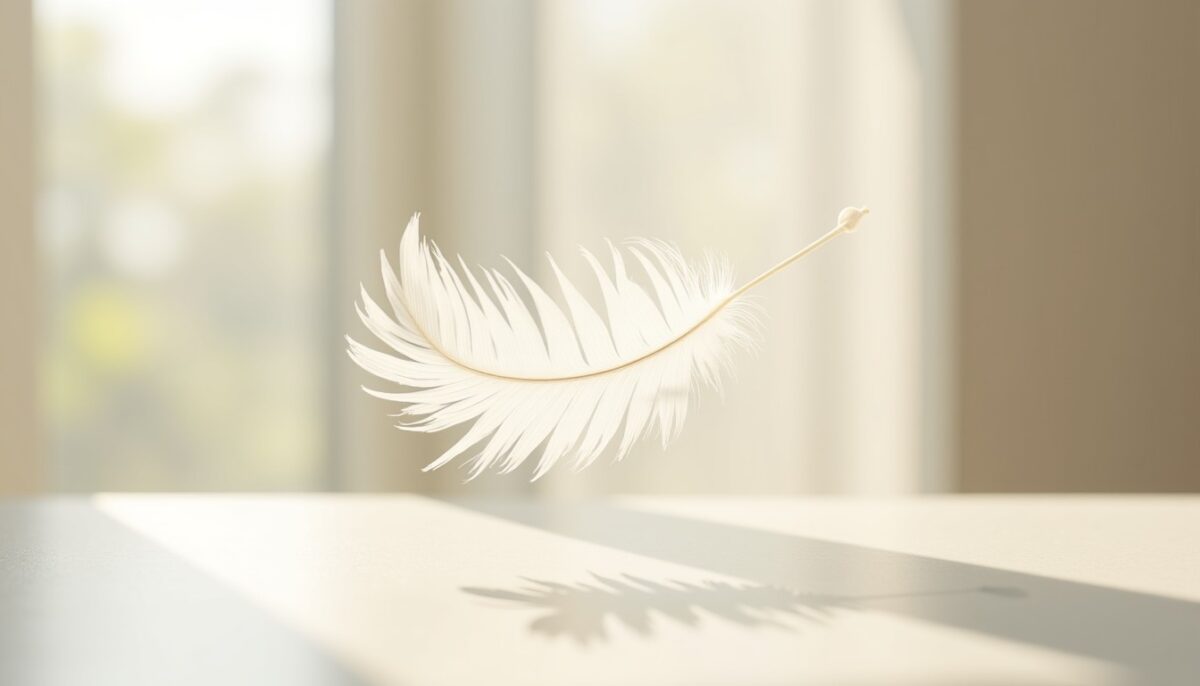 Plume blanche : découvrez le signe mystique et le message des anges