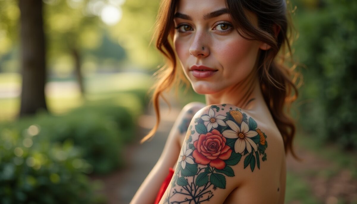 Symbolique des Fleurs en Tatouages : Plongez au Cœur de Leurs Messages Cachés Symbolique des Fleurs en Tatouages : Plongez au Cœur de Leurs Messages Cachés