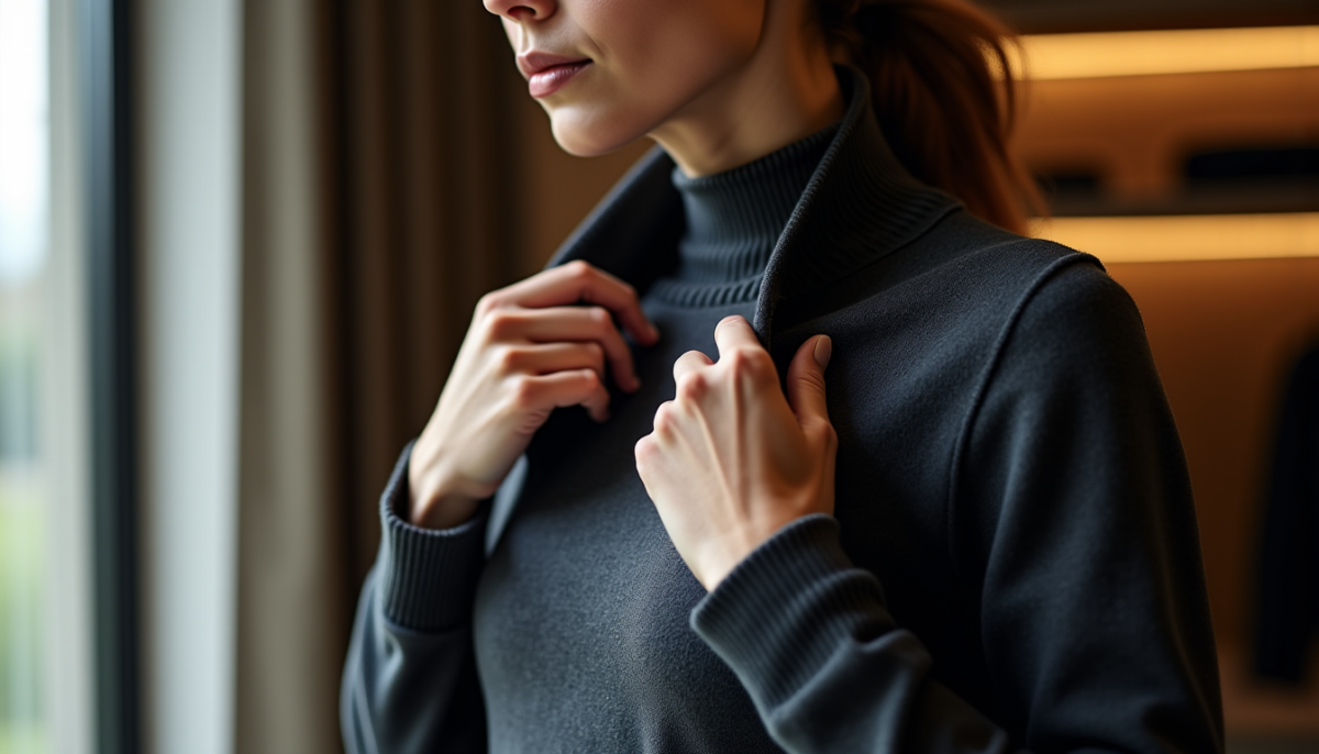 Reconnaître un col roulé de qualité : maille, finitions et tenue