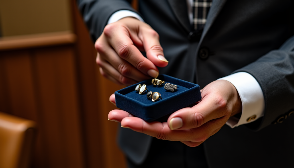 Choisir ses boutons de manchette : matière, style et 4 critères essentiels