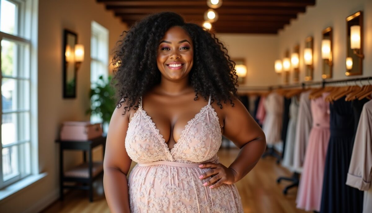 Robe pour silhouette ronde avec ventre : 7 conseils pour le sublimer et passer outre !